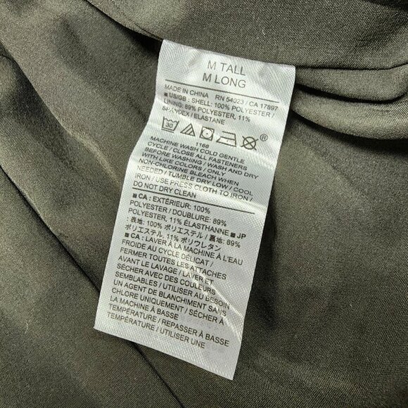 Banana Republic Faux Vegan Suede Moto Jacket Brown Medium - Picture 7 of 7